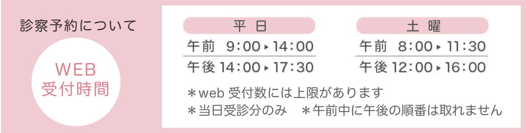 診察予約について
